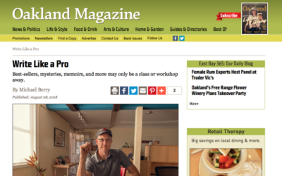 Oakland Magazine: Write Like a Pro